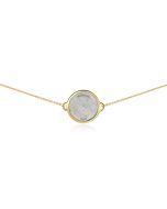 Meteorite Aeon bracelet in yellow gold 