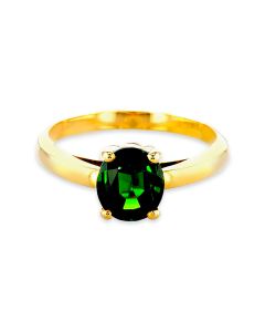 Bague grenat tsavorite 1