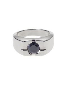 Black diamond  ring 1.75ct