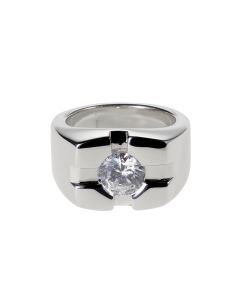 Une bague diamant 1.00ct H SI1