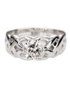 Diamond Gipsy ring 1.75ct
