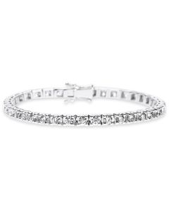 Bracelet Tennis rivière de diamants 5.08ct