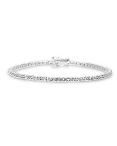  Bracelet Tennis rivière de diamants 0.97ct