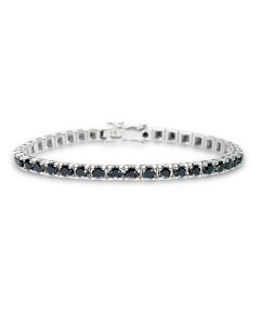Black Diamond Tennis bracelet 6,51ct