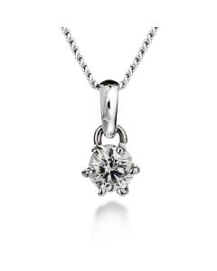 Pendentif diamant 0.16ct 4 griffes 