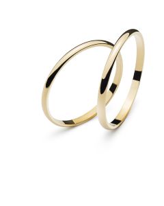 Wedding ring yellow gold 1.8mm