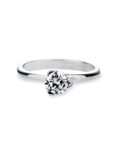 Diamond engagement ring Pyramide