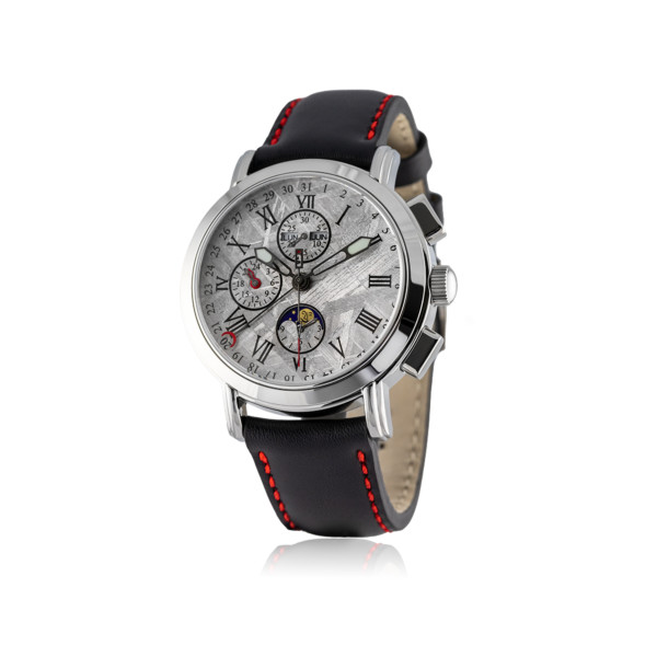 Chronograph watch 44mm with meteorite dial 