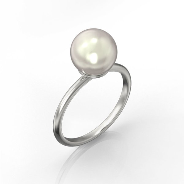 White Pearl ring