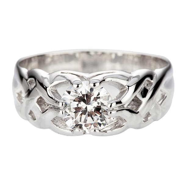 Diamond Gipsy ring 1.75ct