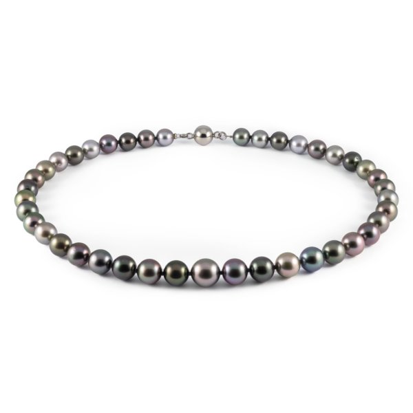 Tahitian pearl necklace 46cm