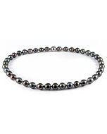 Tahitian pearl necklace 39 baroque shape pearls