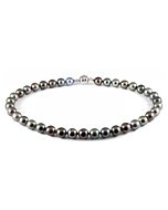 Tahitian pearl necklace  37 pearls 47 cm length
