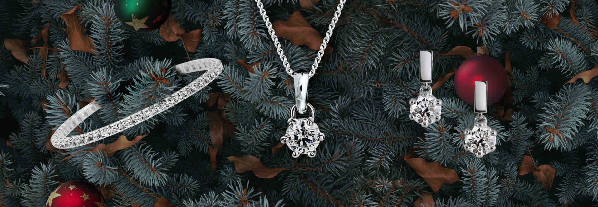 GIA-certified brilliant diamond set in an 18k white gold ring